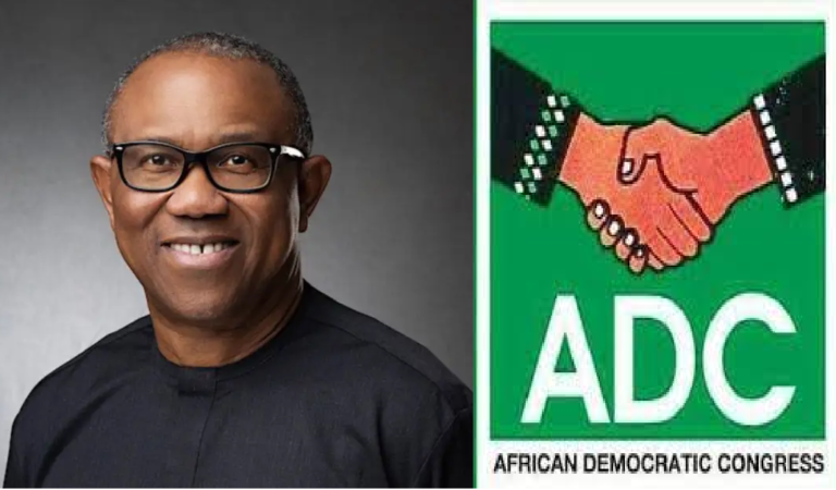 African Democratic Congress (ADC) Endorses Peter Obi for 2023 Presidency Four Days Before Election