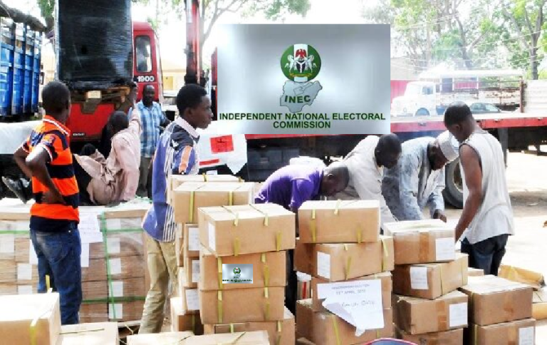 INEC Begins Distribution of Sensitive Election Materials to Council Areas