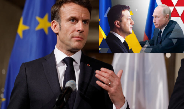 Macron: Defeat Russia but Do Not Crush the country.