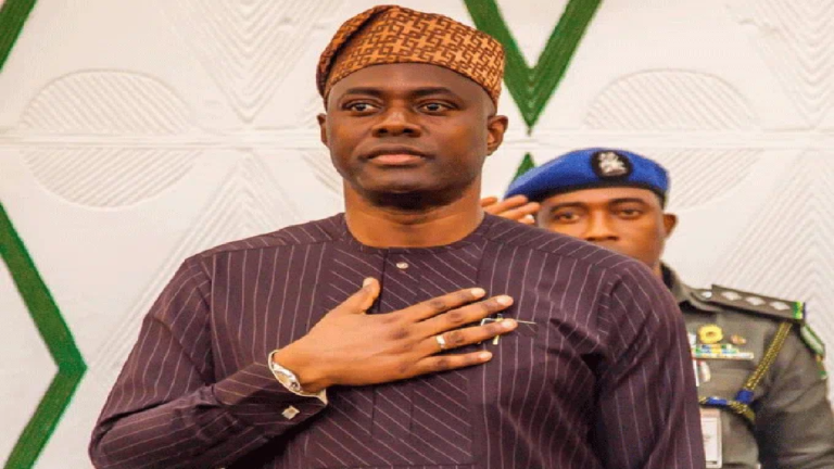 Breaking: Seyi Makinde Re-Elected as Oyo State Governor.