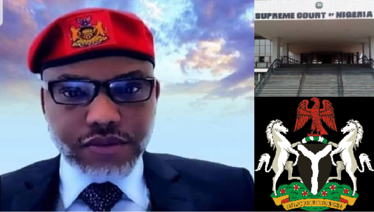 Supreme COurt n FG on Nnamdi Kanu