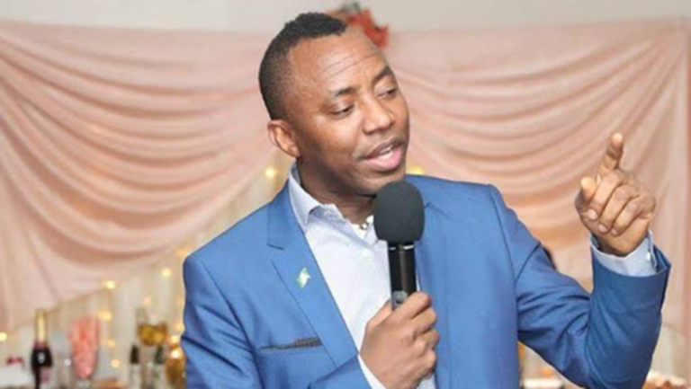 Sowore Slams Presidency Over Calls of Treason.