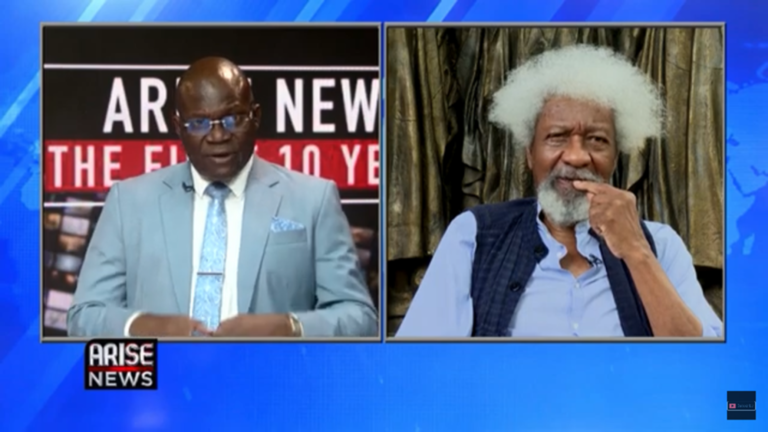 Soyinka Condemns Datti’s Conduct on Channel TV Interview.