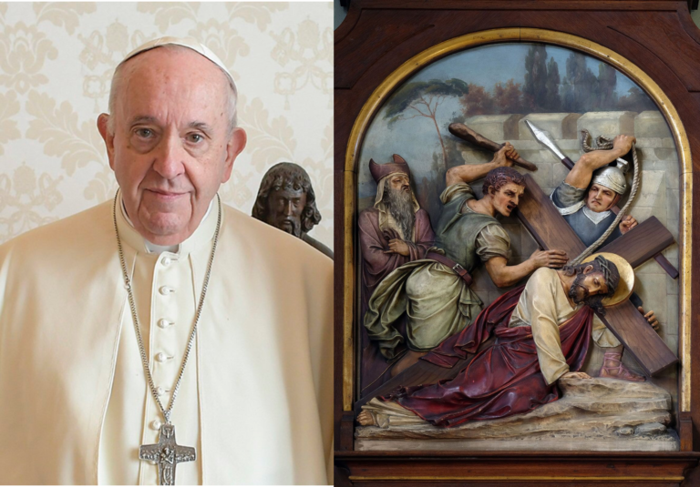 Pope Misses “Way of the Cross” Due to Weather