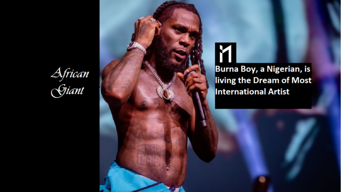 Burna Boy is living the dream of most International artist, he's way above the dream of any African artist.