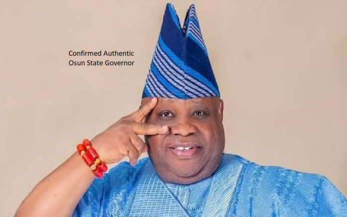 The supreme court of justice has declared Ademola Adeleke as the certified governor of Osun state, a judgement delivered on today.