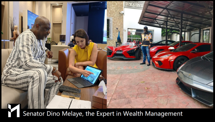 Senator Dino Melaye, the Expert in Wealth Management. He described himself as an Expert in wealth management.