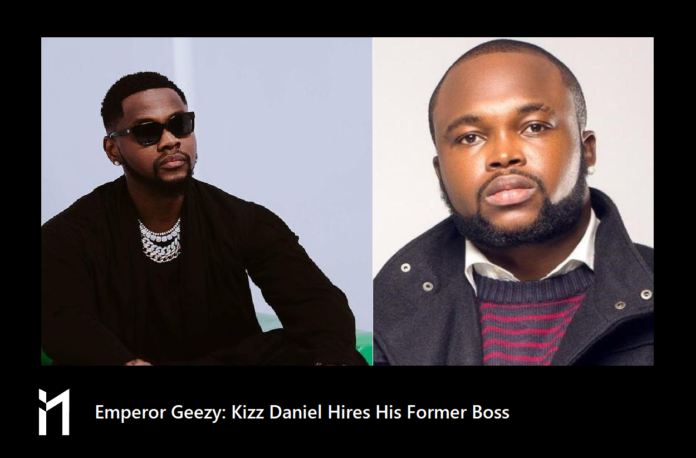 Emperor Geezy is the new CEO of Flyboy Inc. Kizz Daniel has revealed that his former label boss, Emperor Geezy will takeover Flyboy Inc.