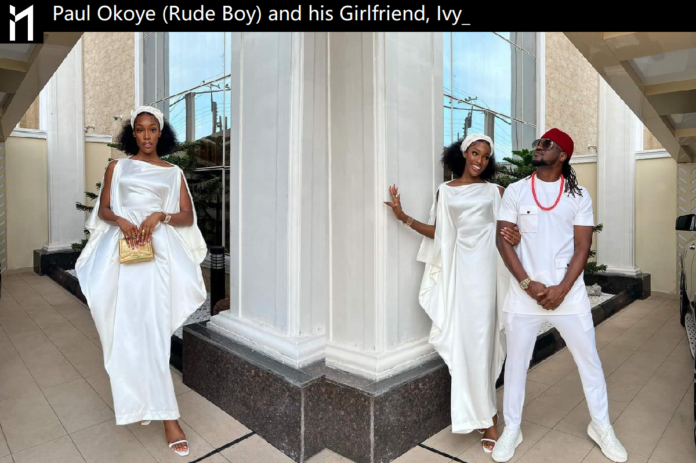 Paul Okoye (Rude Boy) and his Girlfriend, Ivy, in style. Awww🤭 see lovely photos of Paul Okoye, aka Rude Boy and his girlfriend, Ivy.